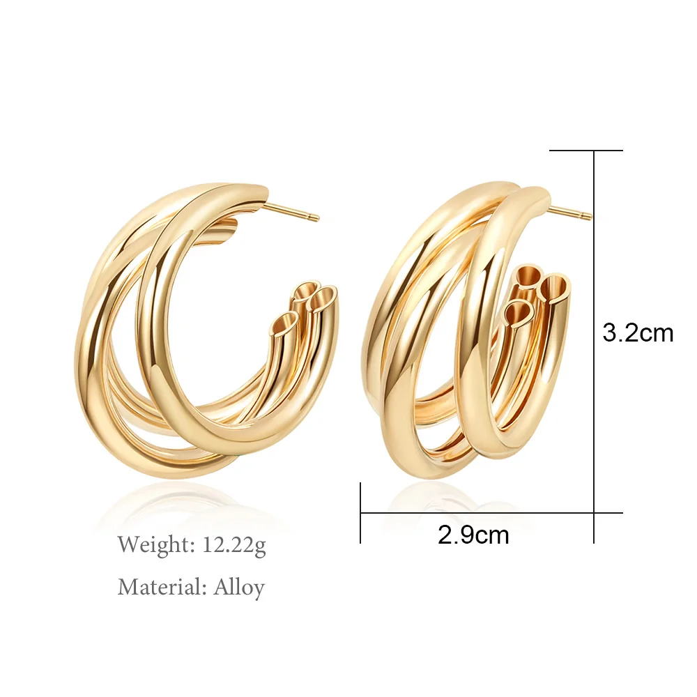 2020 Fashion Large Statement Drop Earrings Geometric Gold Metal Jewelry Women Big Dangle Hanging Modern Female Trend New Earring
2020 Fashion Large Statement Drop Earrings Geometric Gold Metal Jewelry Women Big Dangle Hanging Modern Female Trend New Earring