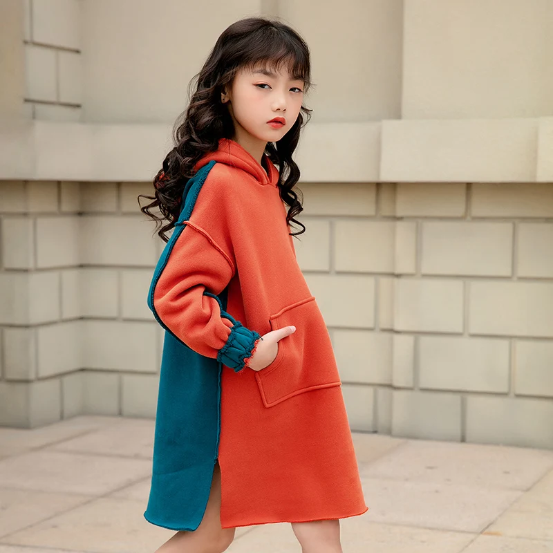 Girl Hoodies Dress Sweater Coat Casual Children Toddler Jacket Sweatershirt Autumn Pockets Outwear Tops
Girl Hoodies Dress Sweater Coat Casual Children Toddler Jacket Sweatershirt Autumn Pockets Outwear Tops