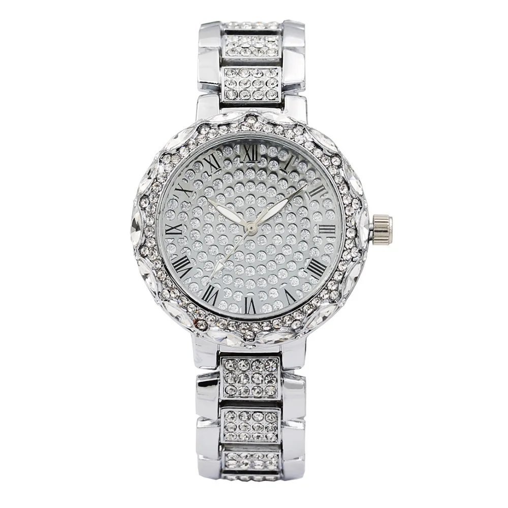 Seller in Europe and America Elegant Luxury Full Diamond Alloy Steel Belt Watch Trend Roman Scale Starry Sky Ladies Fashion
Seller in Europe and America Elegant Luxury Full Diamond Alloy Steel Belt Watch Trend Roman Scale Starry Sky Ladies Fashion