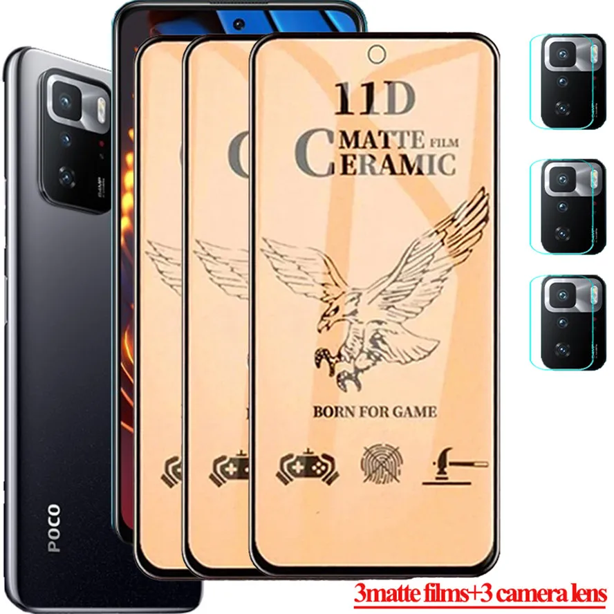 1-3pcs Ceramic Film Pocco m4 pro Matte Frosted Glass Poco m4 X3 GT 5G pro NFC Screen Protector poko m4 pro Soft Glass Poco m4pro
1-3pcs Ceramic Film Pocco m4 pro Matte Frosted Glass Poco m4 X3 GT 5G pro NFC Screen Protector poko m4 pro Soft Glass Poco m4pro