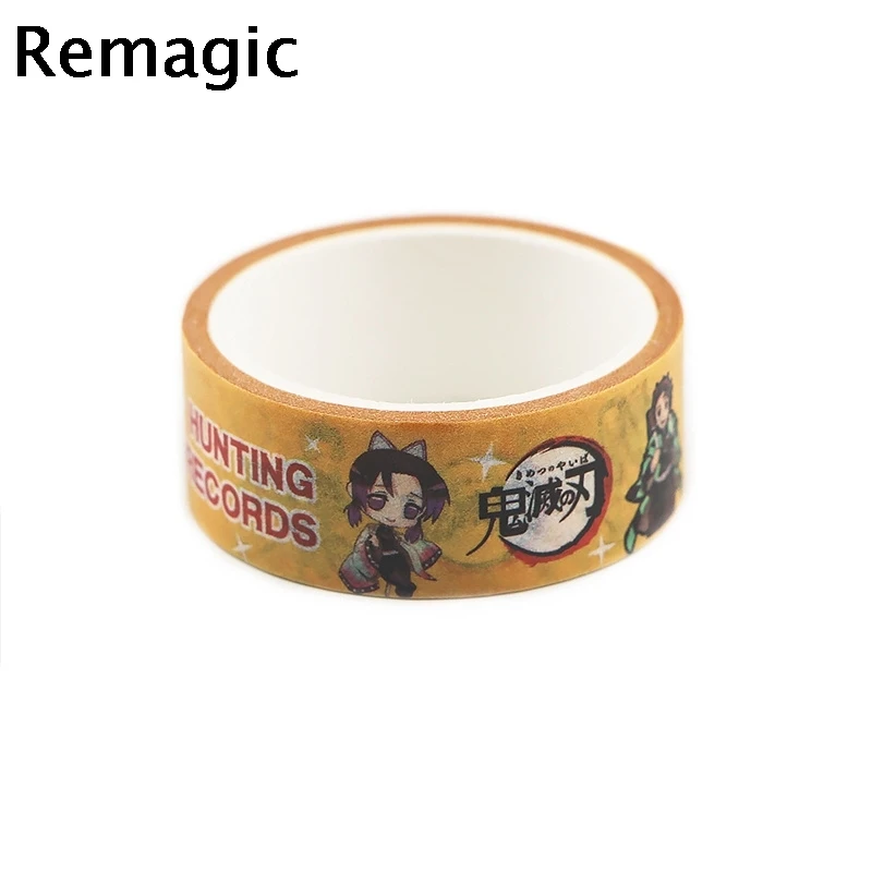 Demon Slayer Washi Tape DIY Decoration Scrapbooking Planner Paper Adhesive Masking Tape Stationery Kawaii Masking Tapes 
Demon Slayer Washi Tape DIY Decoration Scrapbooking Planner Paper Adhesive Masking Tape Stationery Kawaii Masking Tapes