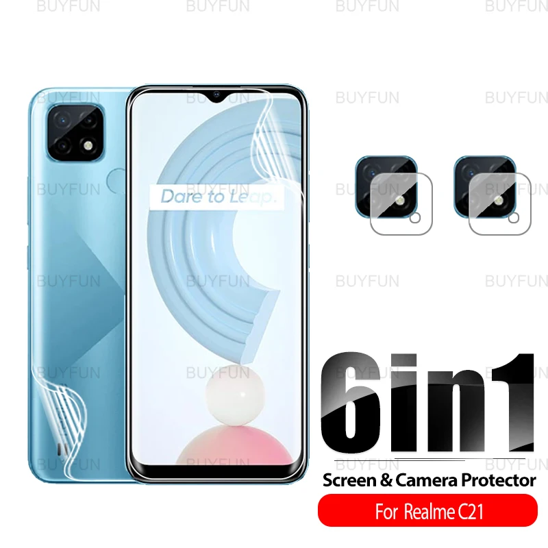 Гидрогелевая пленка 6 в 1 для Realme C21, 6,5 дюйма, HD, передняя и задняя Защитная мягкая пленка для realme realmi 8, 7 pro, 7i, c25, c11 2021, пленка для объектива
Гидрогелевая пленка 6 в 1 для Realme C21, 6,5 дюйма, HD, передняя и задняя Защитная мягкая пленка для realme realmi 8, 7 pro, 7i, c25, c11 2021, пленка для объектива