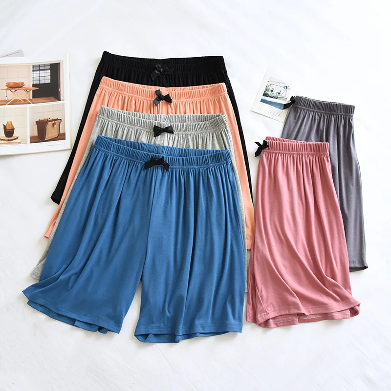 Summer Women Comfortable Cotton Casual Shorts Elastic Waist Sleep Bottoms Solid Loose lounge Pants Relax Pajamas
Summer Women Comfortable Cotton Casual Shorts Elastic Waist Sleep Bottoms Solid Loose lounge Pants Relax Pajamas