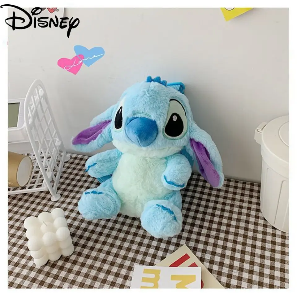 Плюшевая сумка для мужчин и женщин Disney Stitch, универсальная сумка-рюкзак на осень и зиму, милая мультяшная кукла-машинка
Плюшевая сумка для мужчин и женщин Disney Stitch, универсальная сумка-рюкзак на осень и зиму, милая мультяшная кукла-машинка