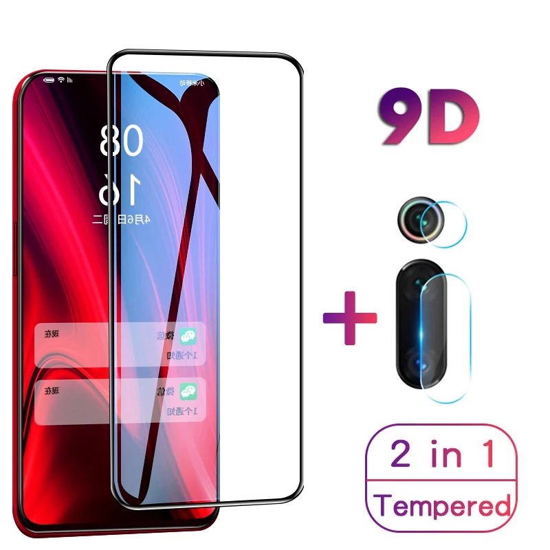 Стекло 2-в-1 для xiaomi redmi k20 pro mi9t mi 9t защита экрана камеры Защитная пленка объектива