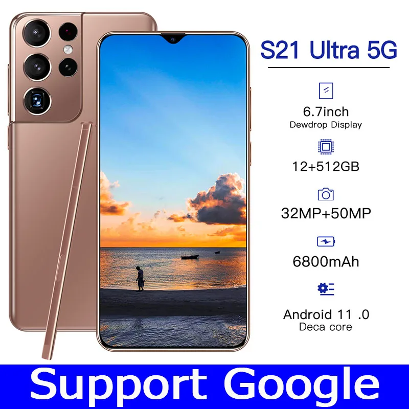 Global Version S21+Uitra 6.7 Smartphone 12G+512G 6800mah Full Screen SamsuG Android Phone Support Google WiFi 5G Mobile Phone 
Global Version S21+Uitra 6.7 Smartphone 12G+512G 6800mah Full Screen SamsuG Android Phone Support Google WiFi 5G Mobile Phone