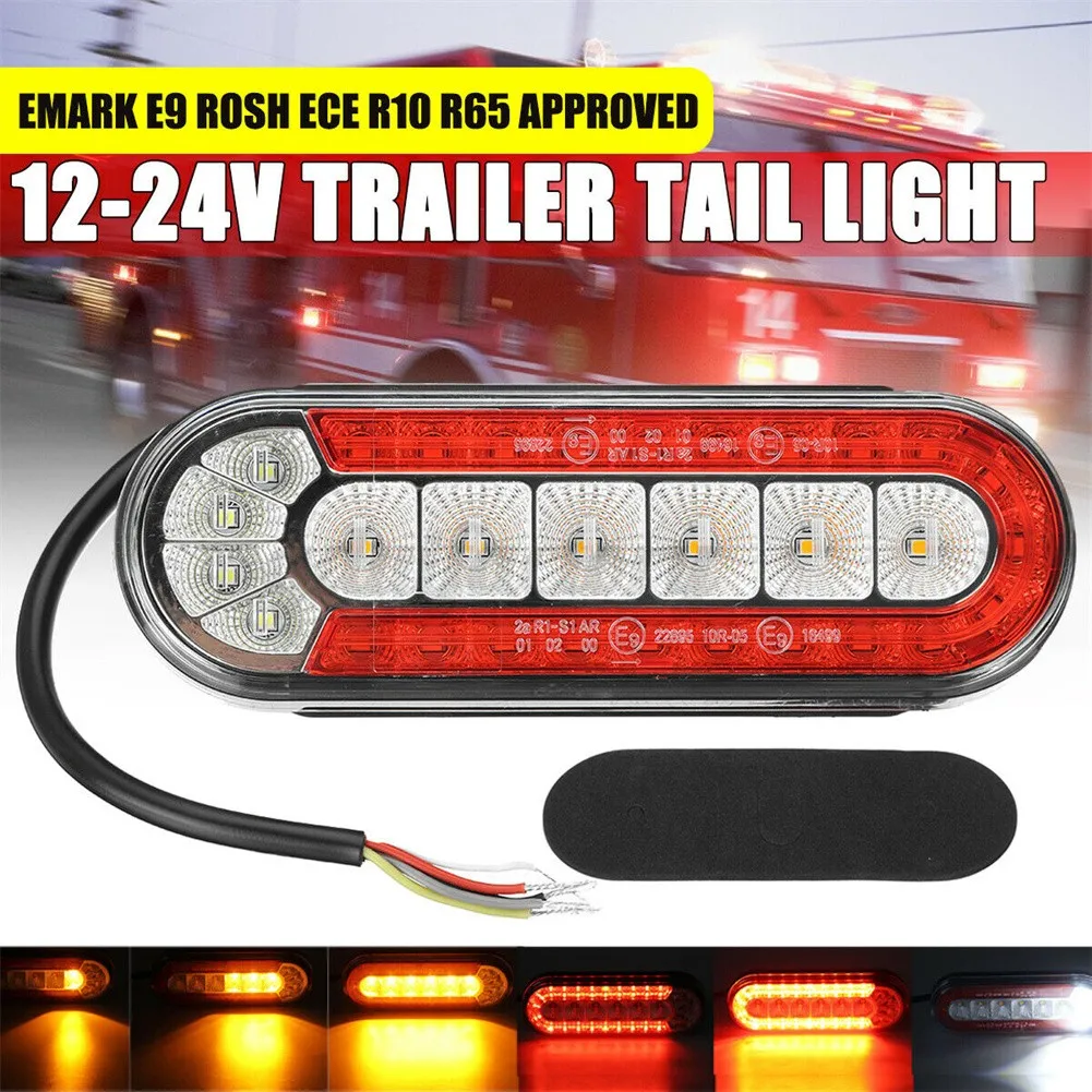 1pc Car Rear Tail Stop Indicator Dynamic Turn Signal Lamp Reversing Light 12V-24V 30W LED Lamp For Car SUV Truck Trailer Bus
1pc Car Rear Tail Stop Indicator Dynamic Turn Signal Lamp Reversing Light 12V-24V 30W LED Lamp For Car SUV Truck Trailer Bus