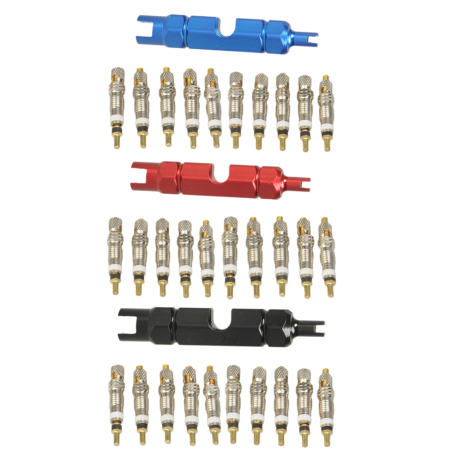 10pcs Aluminum Alloy Bike Detachable Valve Core w/ Remover Tool MTB Mountain Bicycle Accessories
10pcs Aluminum Alloy Bike Detachable Valve Core w/ Remover Tool MTB Mountain Bicycle Accessories