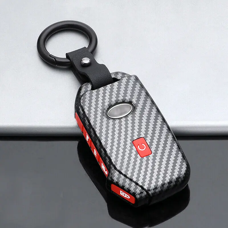 Car Exterior Decoration Accessories Carbon Silicone Remote Key Cover Case Fob Shell For Kia Sorento Sportage Stinger
Car Exterior Decoration Accessories Carbon Silicone Remote Key Cover Case Fob Shell For Kia Sorento Sportage Stinger