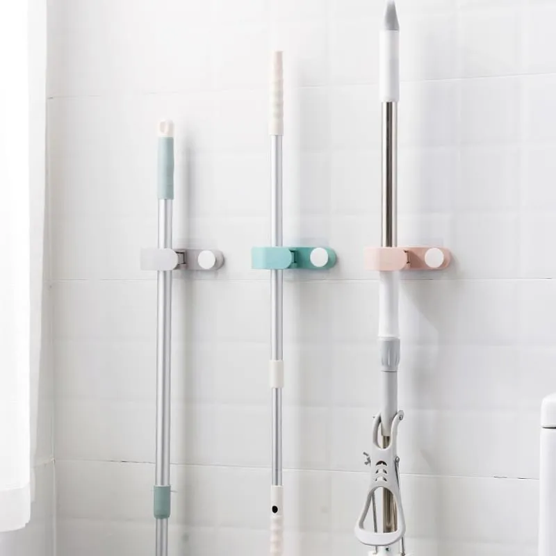 Northern European-Style Hole Punched Mop Rack Toilet Wall Hangers Mop Bathroom Broom Rack Dotted Mop Clip Hook
Northern European-Style Hole Punched Mop Rack Toilet Wall Hangers Mop Bathroom Broom Rack Dotted Mop Clip Hook