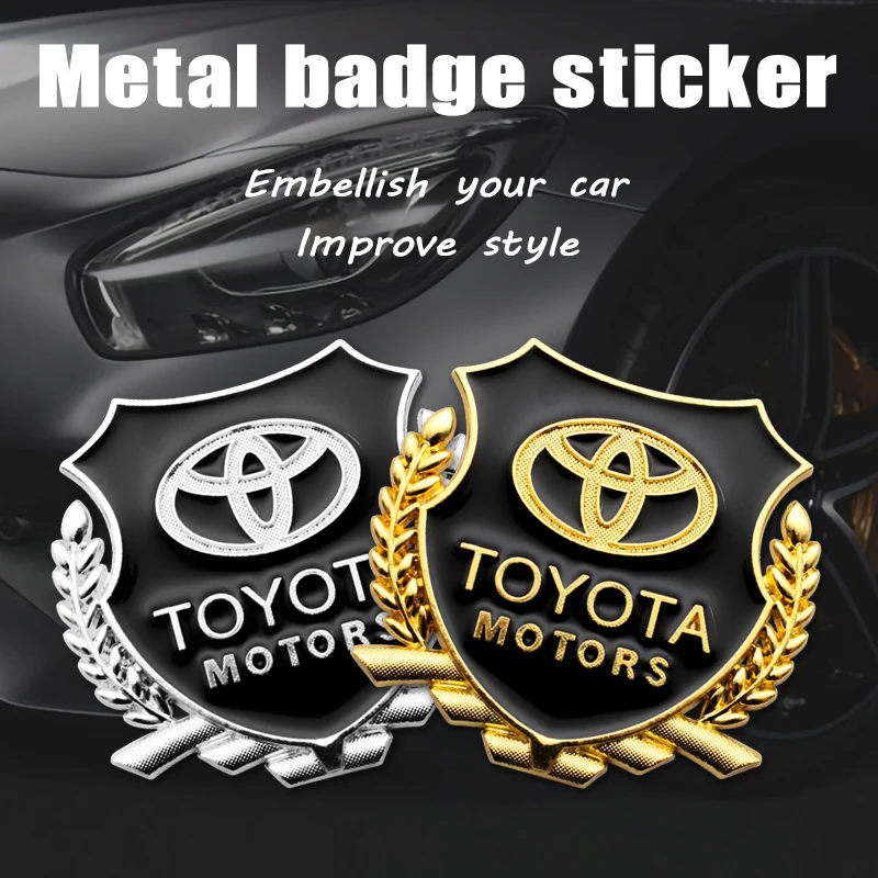 1pcs 3D Metal Auto Car Body Side Door Window Decoration Stickers For Toyota Corolla Yaris CHR Prius RAV4 Camry Auris Accessories
1pcs 3D Metal Auto Car Body Side Door Window Decoration Stickers For Toyota Corolla Yaris CHR Prius RAV4 Camry Auris Accessories