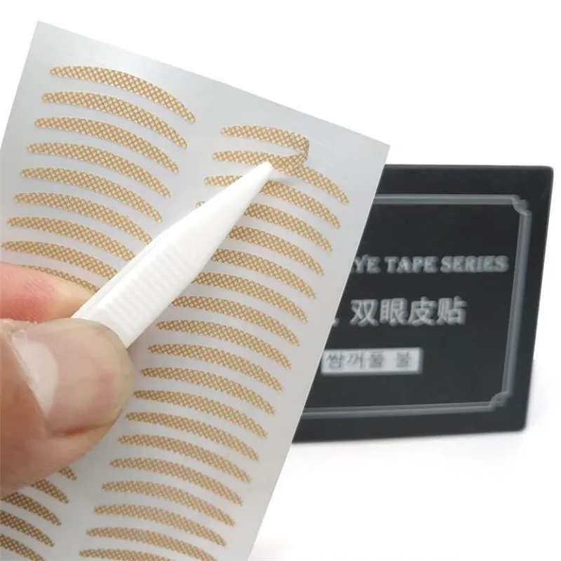 240pcs/6 Packs Gauze Mesh-Lace Invisible Double-fold Eyelid Sticker Transparent Invisible Self-adhesive Eyelid Tape Sticker
240pcs/6 Packs Gauze Mesh-Lace Invisible Double-fold Eyelid Sticker Transparent Invisible Self-adhesive Eyelid Tape Sticker