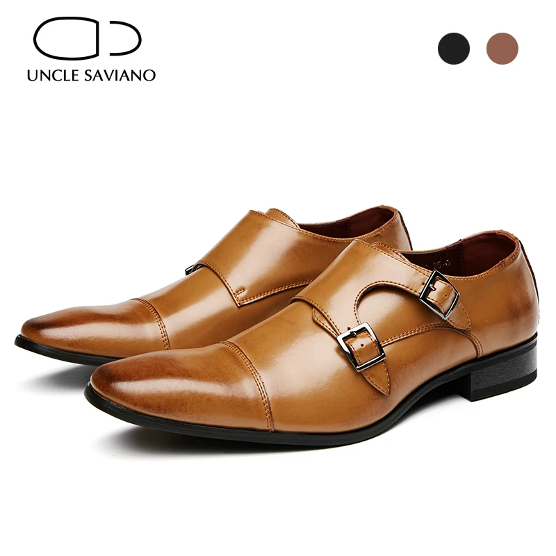 Uncle Saviano Double Monk Style Leather Black Bridegroom Dress Designer Best Men Shoes for Men Original Casual Business
Uncle Saviano Double Monk Style Leather Black Bridegroom Dress Designer Best Men Shoes for Men Original Casual Business