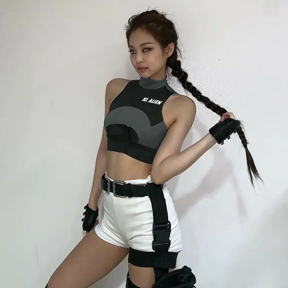 Cool Hip Hop Jogger Summer Women Sexy Club High neck Stretch Bandeau Front Hollow Hole Crop Top Sport Cami Vest Top
Cool Hip Hop Jogger Summer Women Sexy Club High neck Stretch Bandeau Front Hollow Hole Crop Top Sport Cami Vest Top