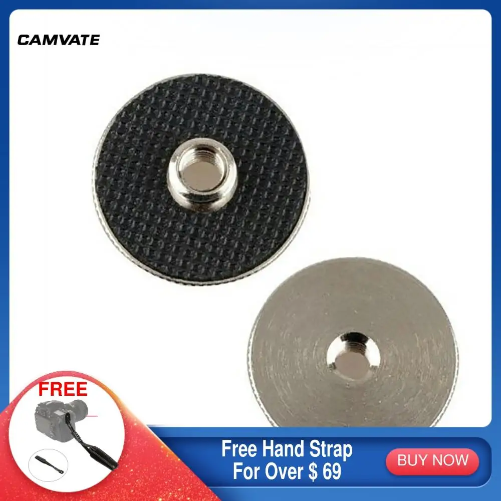 CAMVATE 2pcs Standard Screw Adapter Connector With 1/4"-20 Female To 3/8"-16 Male For Tripod /Monopod/ QR Plate/Camera Mounting
CAMVATE 2pcs Standard Screw Adapter Connector With 1/4"-20 Female To 3/8"-16 Male For Tripod /Monopod/ QR Plate/Camera Mounting