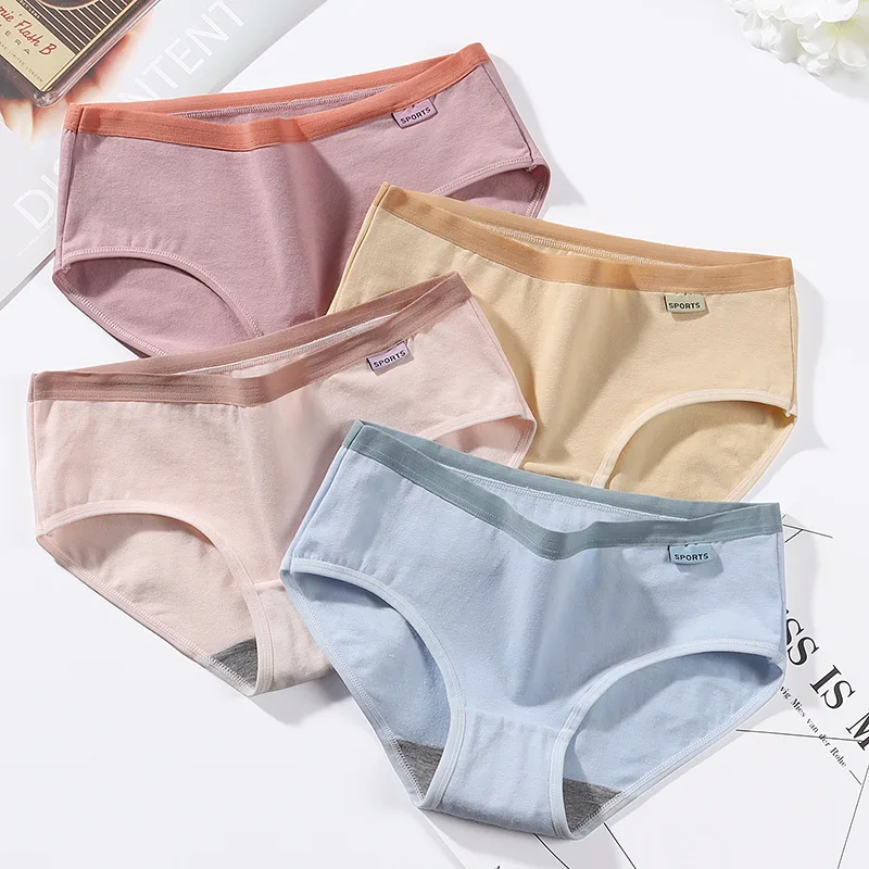 3PCS/Set Cotton Women's Panties Mid Waist Underwear Women Underpants Intimate Lingerie Women's Underwear Antibacterial Briefs
3PCS/Set Cotton Women's Panties Mid Waist Underwear Women Underpants Intimate Lingerie Women's Underwear Antibacterial Briefs