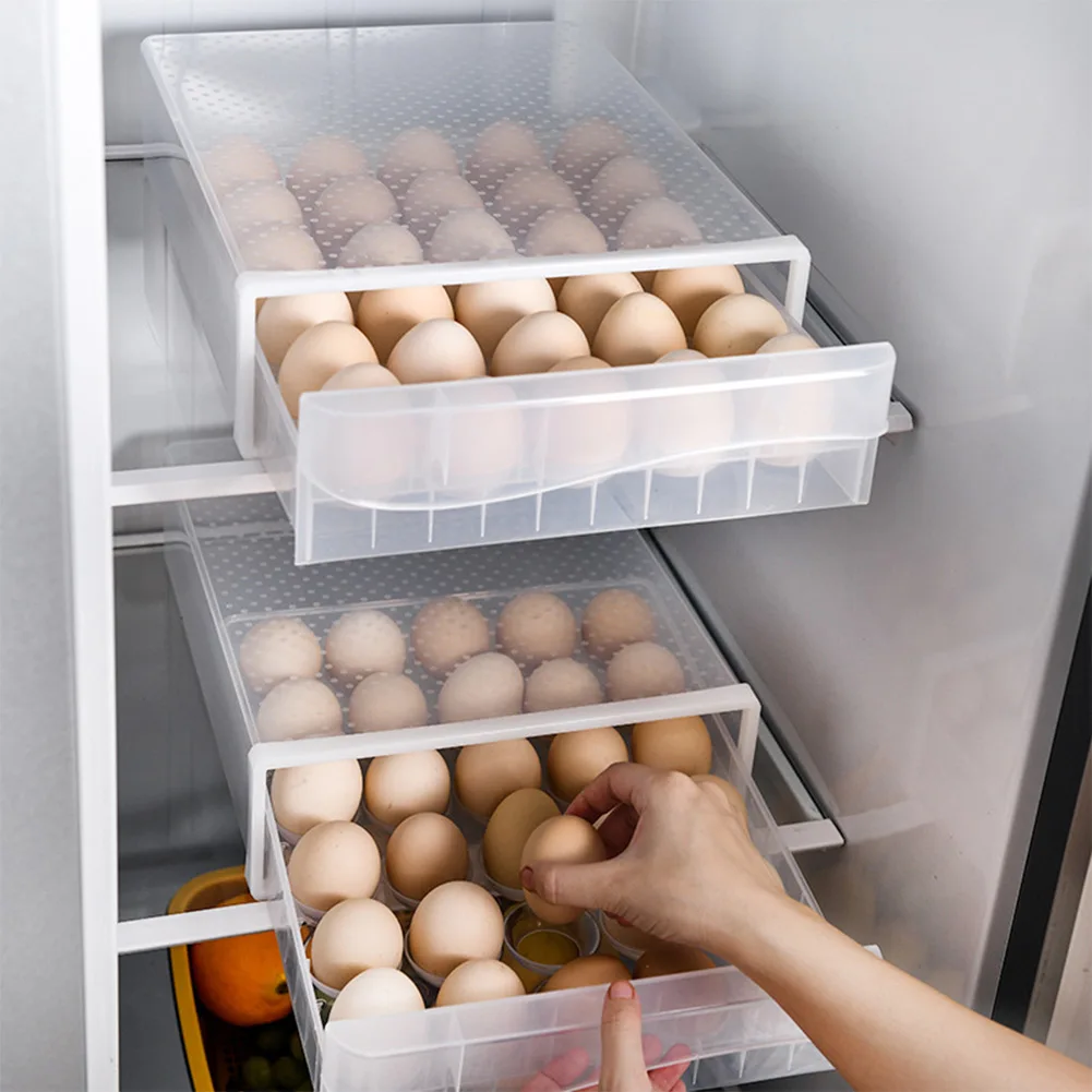 30 Grids Egg Storage Box Refrigerator Storage Box Plastic Clear Dumpling Box Egg Fresh-keeping Case Holder Tray Kitchen Tool
30 Grids Egg Storage Box Refrigerator Storage Box Plastic Clear Dumpling Box Egg Fresh-keeping Case Holder Tray Kitchen Tool