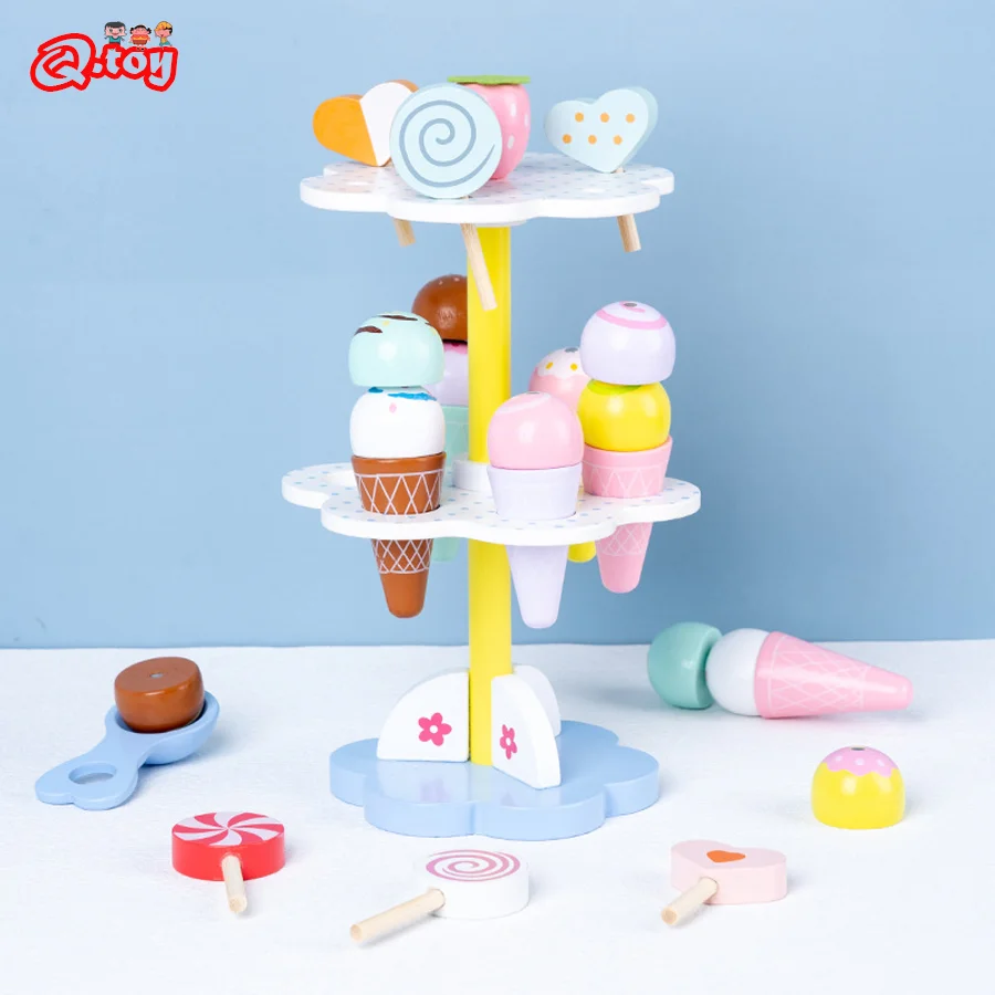 Simulation Kitchen Set Montessori Ice Cream Tree Pretend Play Wooden Toy Ice-cream Cone Food Toys for Kids Preschool Toy Kit
Simulation Kitchen Set Montessori Ice Cream Tree Pretend Play Wooden Toy Ice-cream Cone Food Toys for Kids Preschool Toy Kit
