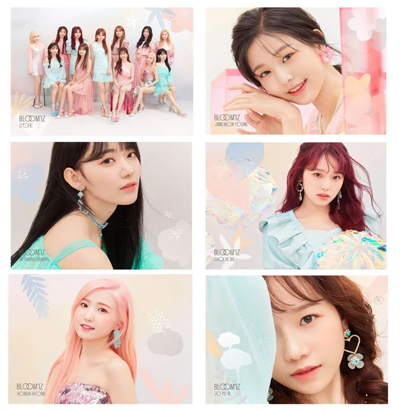14 шт./компл. Kpop Izone новый альбом BLOOM IZ Momo Sana Мина вокруг модных кристальных липких фотокарт прозрачный альбом товары для концертов
14 шт./компл. Kpop Izone новый альбом BLOOM IZ Momo Sana Мина вокруг модных кристальных липких фотокарт прозрачный альбом товары для концертов