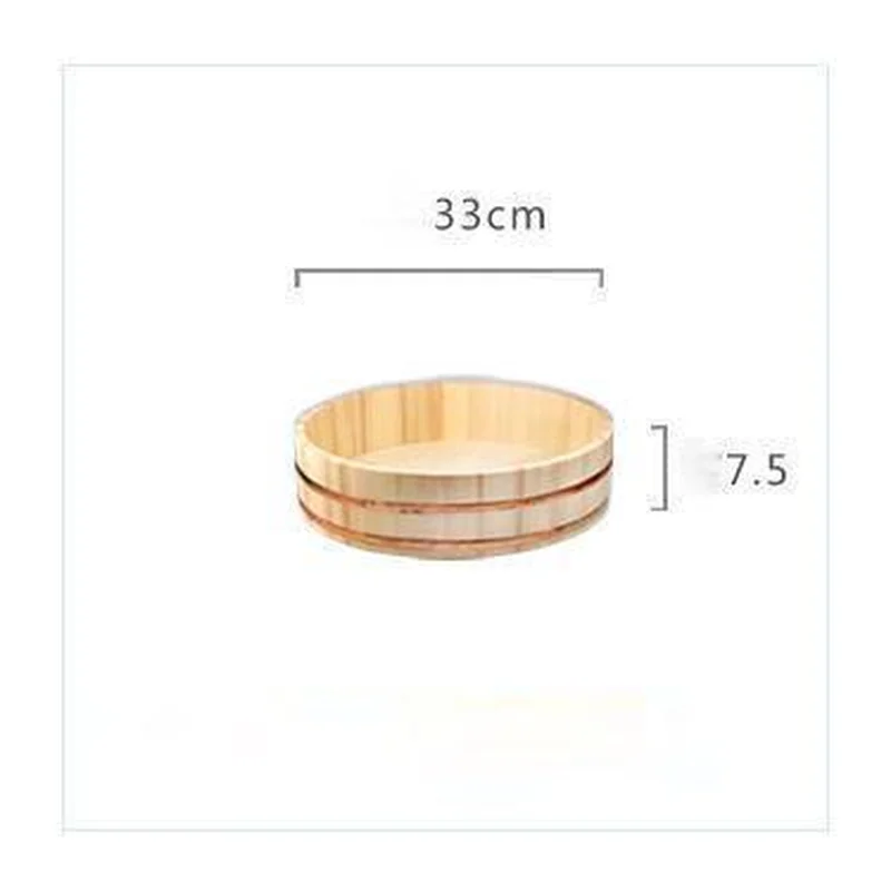1pc Wooden Japanese Sushi Rice Bucket Korean Rice Mix Bucket (Burlywood)
1pc Wooden Japanese Sushi Rice Bucket Korean Rice Mix Bucket (Burlywood)