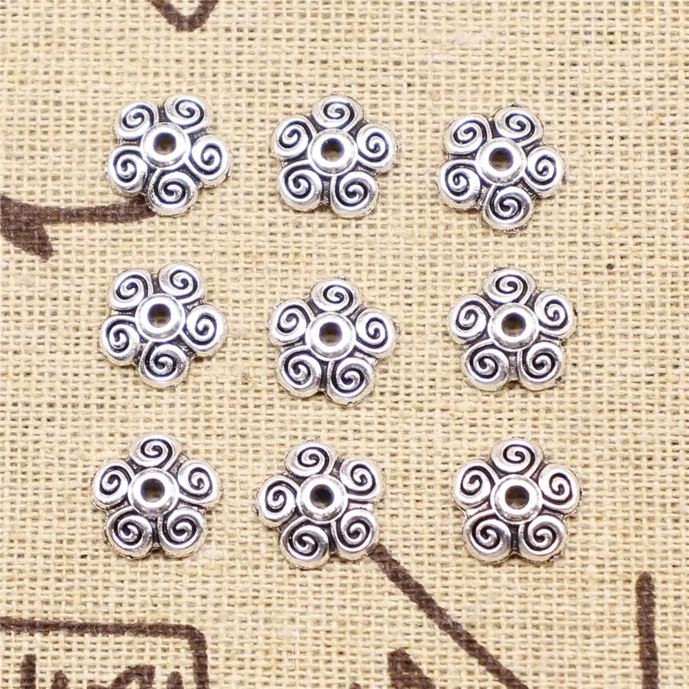 Supplies For Jewelry Making 40pcs 10x10mm Antique Silver Color Receptacle Jewelry Components
Supplies For Jewelry Making 40pcs 10x10mm Antique Silver Color Receptacle Jewelry Components
