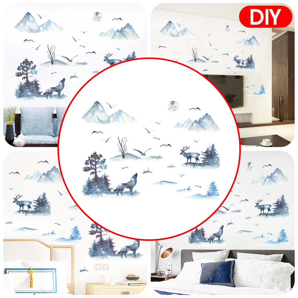 Wall Stickers Chinese Painting Wall Stickers Wall Decals PVC Waterproof Adhesive Wall Decor for Living Room Bedroom Home Decor
Wall Stickers Chinese Painting Wall Stickers Wall Decals PVC Waterproof Adhesive Wall Decor for Living Room Bedroom Home Decor