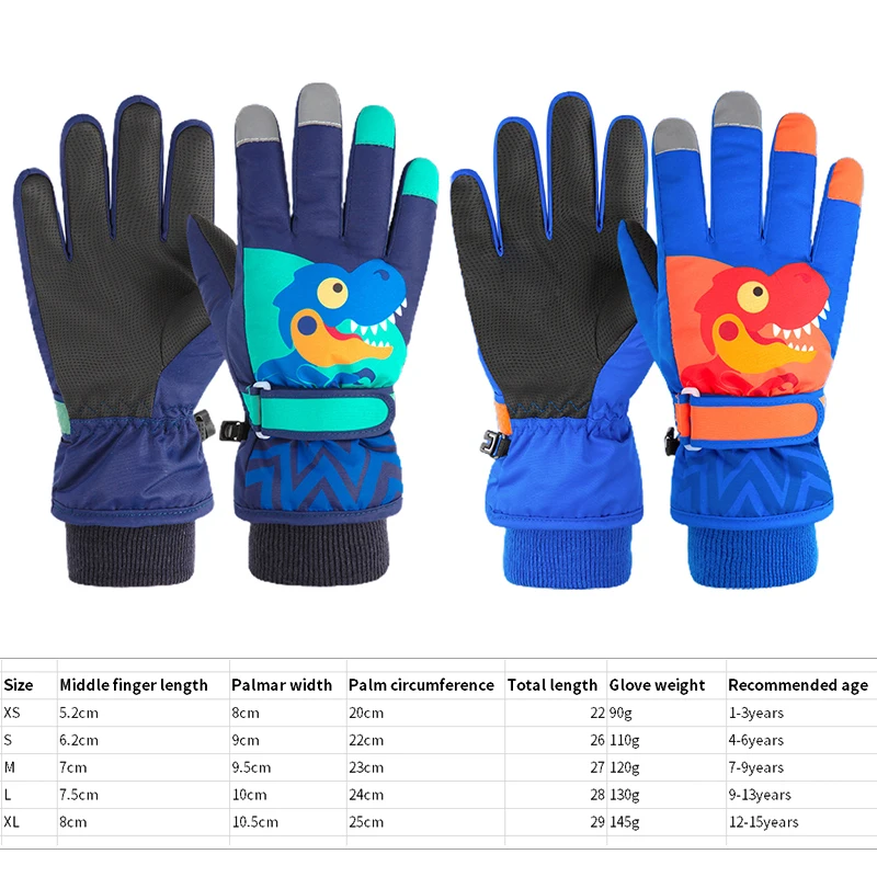 Winter Outdoor Children's Ski Gloves For Boys And Girls Wind Resistant Warm Waterproof Breathable Ski Gloves Sports Skiing
Winter Outdoor Children's Ski Gloves For Boys And Girls Wind Resistant Warm Waterproof Breathable Ski Gloves Sports Skiing