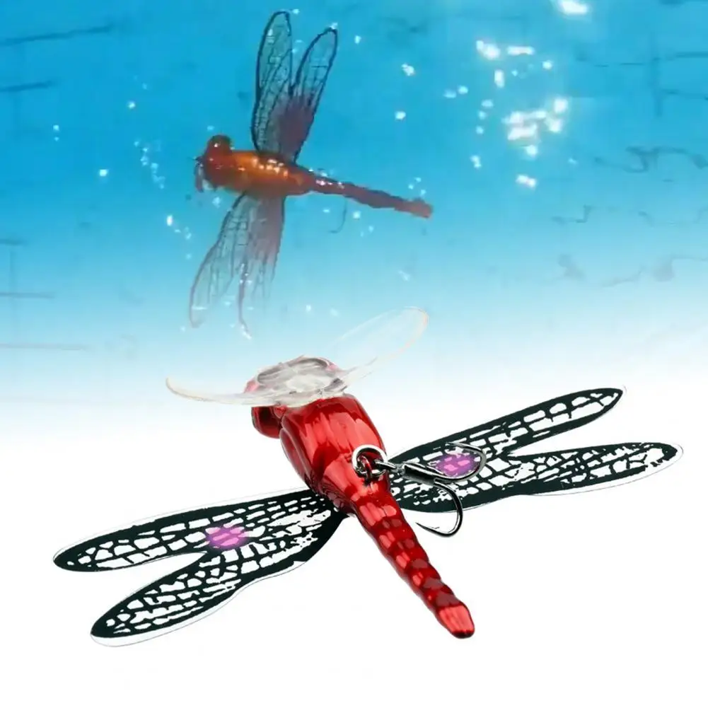7.5cm/6.2g Dragonfly Artificial Fishing Lure Water Surface Fly Crawling Bionic Bait for Angling
7.5cm/6.2g Dragonfly Artificial Fishing Lure Water Surface Fly Crawling Bionic Bait for Angling