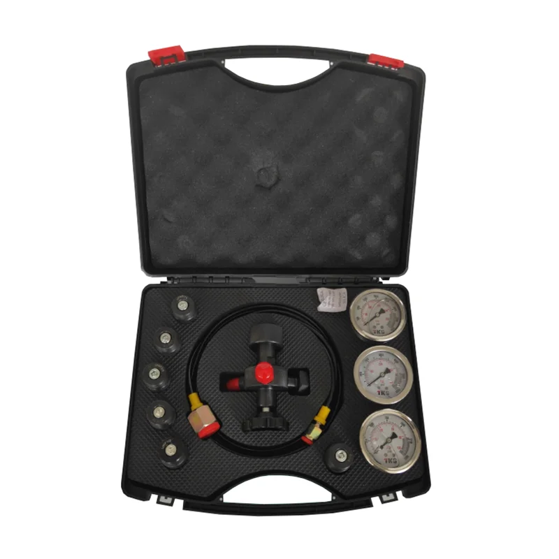 7 IN 1 Hydraulic Accumulator cylinder Nitrogen gas charging kit and Pressure Test Kit
7 IN 1 Hydraulic Accumulator cylinder Nitrogen gas charging kit and Pressure Test Kit