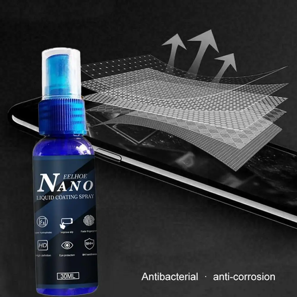 Nano Mobile Phone Coating Solution Liquid Screen Protector Film Resistant Samsung Xiaomi 9H Hardness For iPhone Scratch C5Z1
Nano Mobile Phone Coating Solution Liquid Screen Protector Film Resistant Samsung Xiaomi 9H Hardness For iPhone Scratch C5Z1
