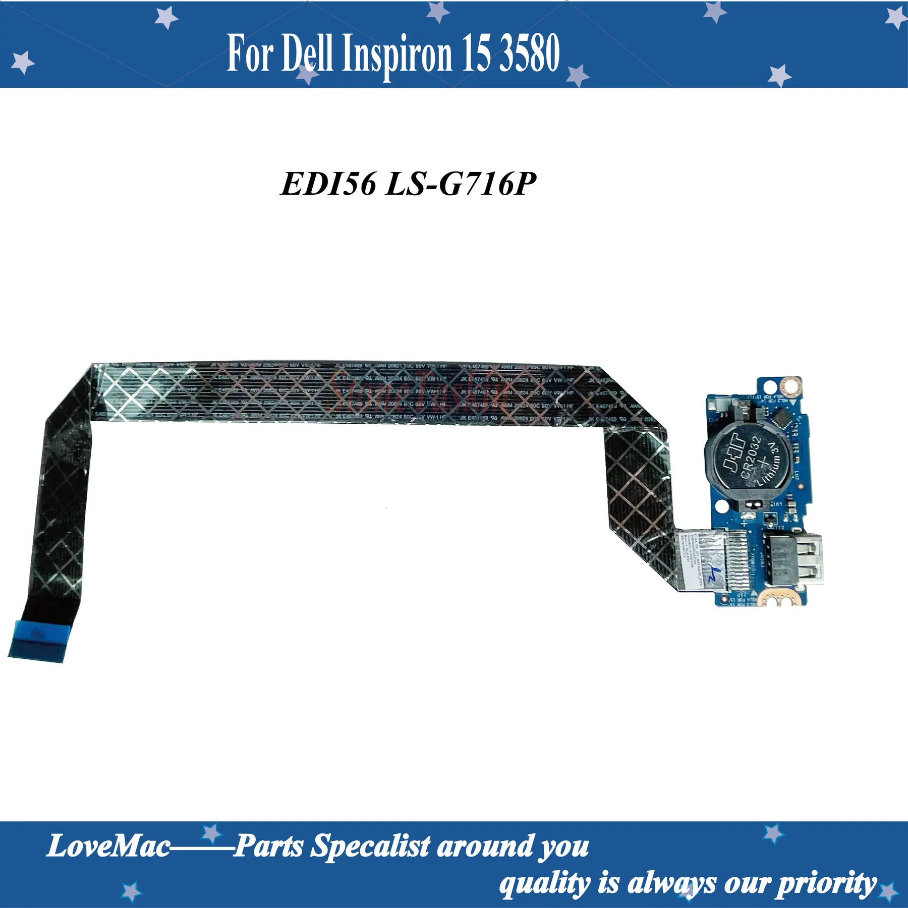 Высокое качество ноутбука EDI56 LS-G716P для Dell Inspiron 15 3580 USB кард-ридер тестирование
Высокое качество ноутбука EDI56 LS-G716P для Dell Inspiron 15 3580 USB кард-ридер тестирование