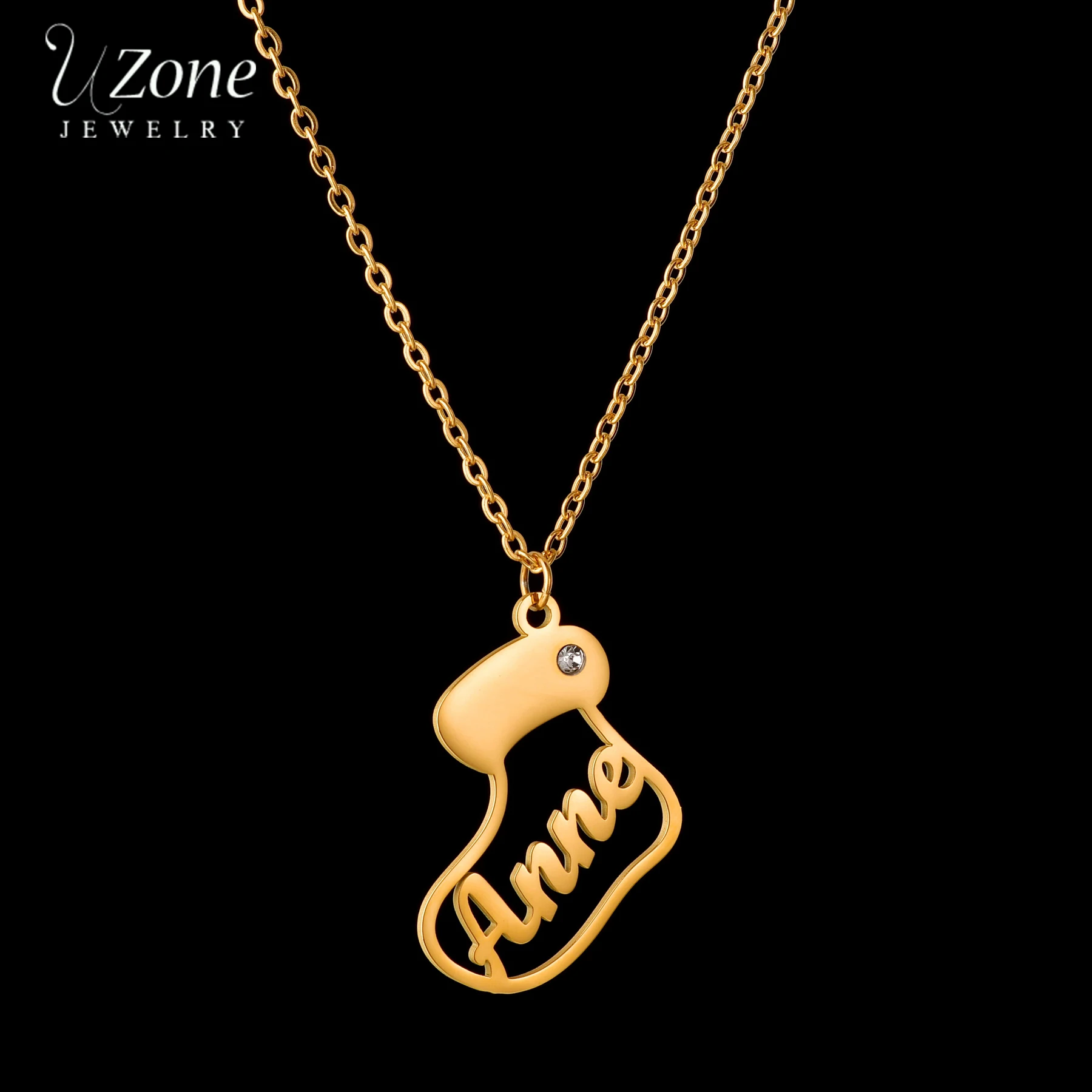 Kone Custom Name Necklace With Socks Shape Personalized Birthstone Chain Stainless Steel Jewelry for Women Christmas Gift
Kone Custom Name Necklace With Socks Shape Personalized Birthstone Chain Stainless Steel Jewelry for Women Christmas Gift