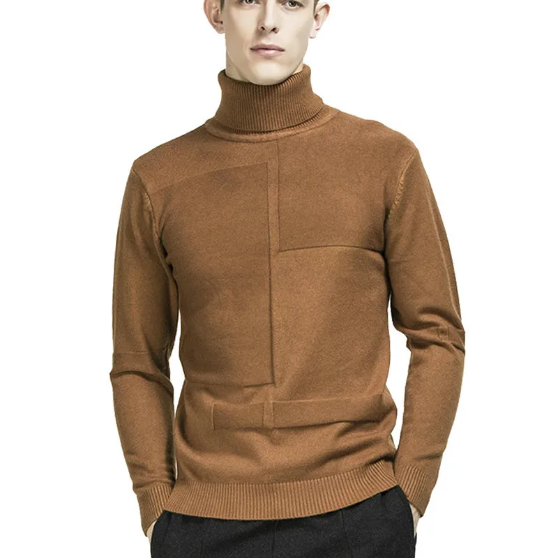 Zogaa Autumn Winter Mens Turtleneck Sweater Solid Plaid High Neck Sweater Pullovers Male Knitwear Slim Fit Knitted Sweater Coat
Zogaa Autumn Winter Mens Turtleneck Sweater Solid Plaid High Neck Sweater Pullovers Male Knitwear Slim Fit Knitted Sweater Coat