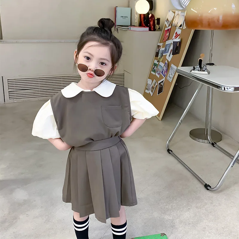 Girls Suit T-shirt+Skirt Sets 2021 New Spring Summer Toddler Kids Outwear Kids Cotton Tracksuit Sport Suits Children Clothing
Girls Suit T-shirt+Skirt Sets 2021 New Spring Summer Toddler Kids Outwear Kids Cotton Tracksuit Sport Suits Children Clothing