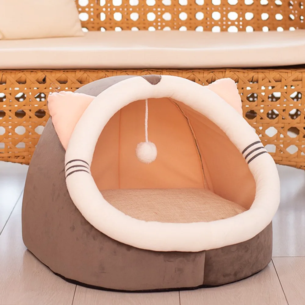Cat House Pet Bed Plush Warm and Comfortable Removable and Washable Pet Supplies Cat Lounge Chair Cushion Cat House Tent Cat Bed
Cat House Pet Bed Plush Warm and Comfortable Removable and Washable Pet Supplies Cat Lounge Chair Cushion Cat House Tent Cat Bed