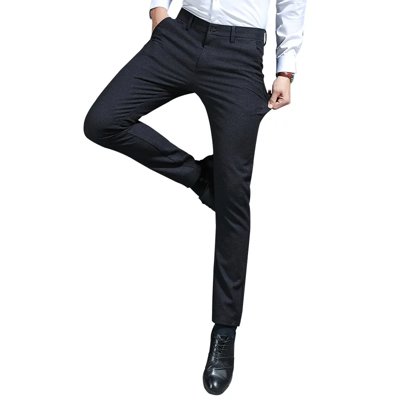 2020 fashion autumn and winter new trousers men's business leisure suit pants stretch slim straight professional formal trousers
2020 fashion autumn and winter new trousers men's business leisure suit pants stretch slim straight professional formal trousers