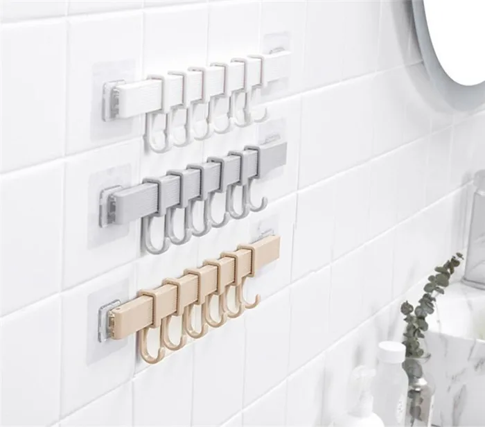 6 Hooks Wall Hooks Double Towel Hanger Rack Hanging Shelves Holders Bathroom Hook Organizer
6 Hooks Wall Hooks Double Towel Hanger Rack Hanging Shelves Holders Bathroom Hook Organizer