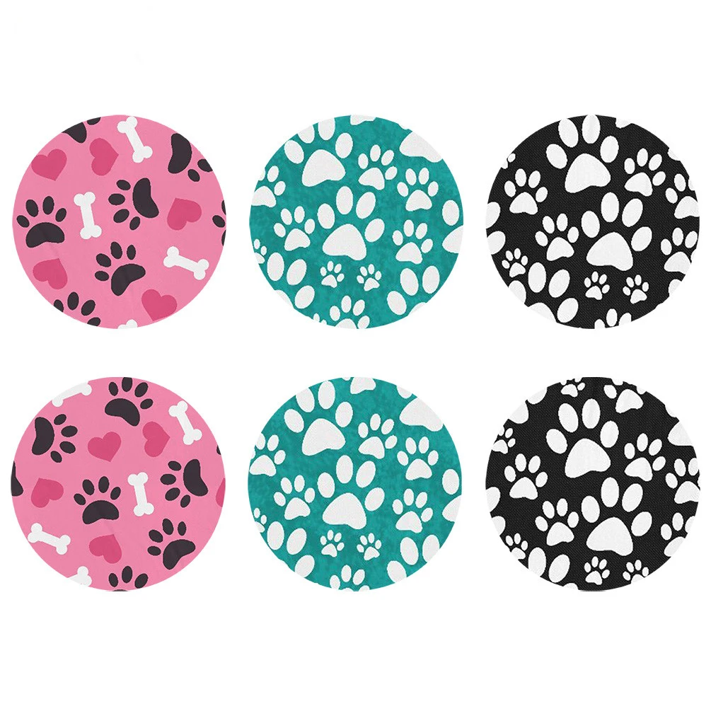 DARMIAN 6Pcs Creative Cat Dog Paw Print Coffe Cup Pads White Bone Paw Coaster For Home Hotel Non-slip Polyester Cotton Mats
DARMIAN 6Pcs Creative Cat Dog Paw Print Coffe Cup Pads White Bone Paw Coaster For Home Hotel Non-slip Polyester Cotton Mats