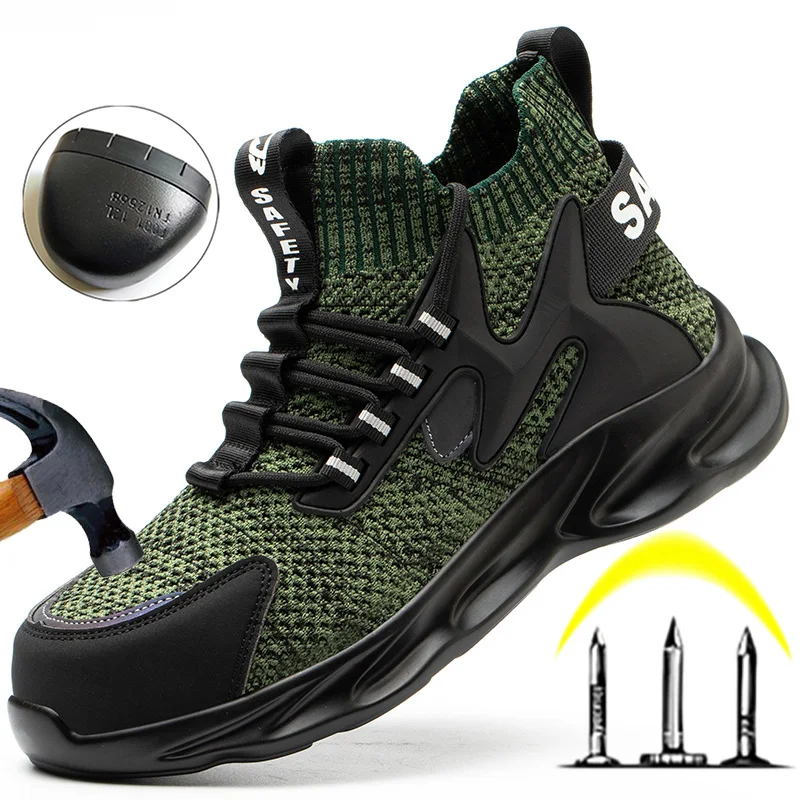 Fashion New Design Safety Shoes Men Sock Boots Steel Toe Cap Kevlar Midsole Puncture-Proof Work&Safety Boots Male Working Shoes
Fashion New Design Safety Shoes Men Sock Boots Steel Toe Cap Kevlar Midsole Puncture-Proof Work&Safety Boots Male Working Shoes