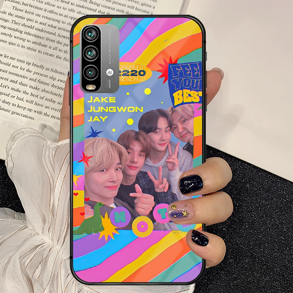 ENHYPEN kpop Phone Tempered Glass Case Cover For Xiaomi Redmi note k 7 8 9 10 30 40 A C T S Pro Etui Black Etui
ENHYPEN kpop Phone Tempered Glass Case Cover For Xiaomi Redmi note k 7 8 9 10 30 40 A C T S Pro Etui Black Etui