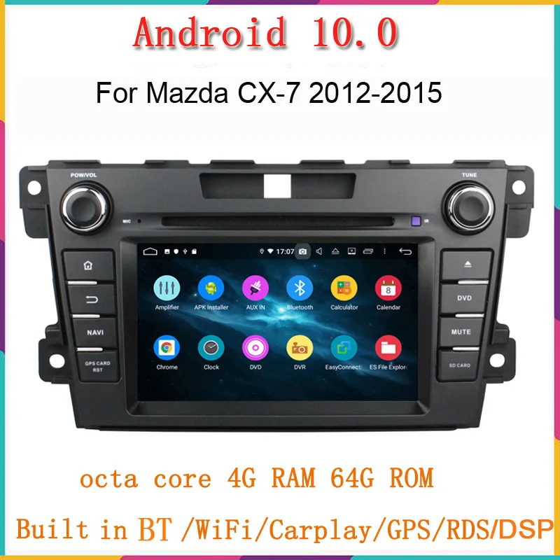 8core 4+128G android10 car dvd multimedia player for mazda CX-7 2008-2014 car radio audio stereo radio gps navigation headunit
8core 4+128G android10 car dvd multimedia player for mazda CX-7 2008-2014 car radio audio stereo radio gps navigation headunit