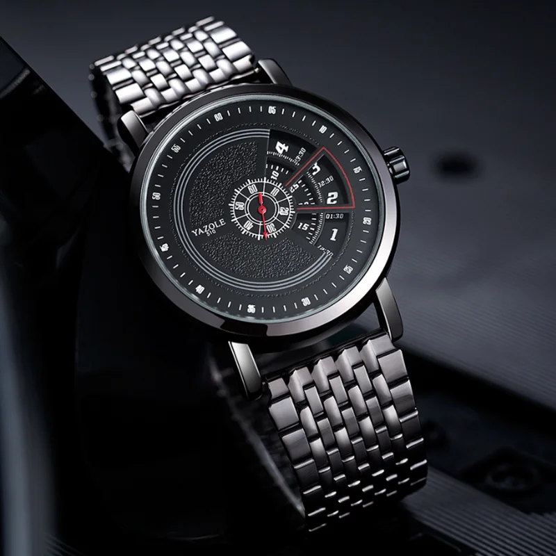 Luxury Brand Black Watches Mens Quartz Business Wristwatch Fashion Clock Classic Stainless Steel Male Band Watch Reloj Hombres
Luxury Brand Black Watches Mens Quartz Business Wristwatch Fashion Clock Classic Stainless Steel Male Band Watch Reloj Hombres