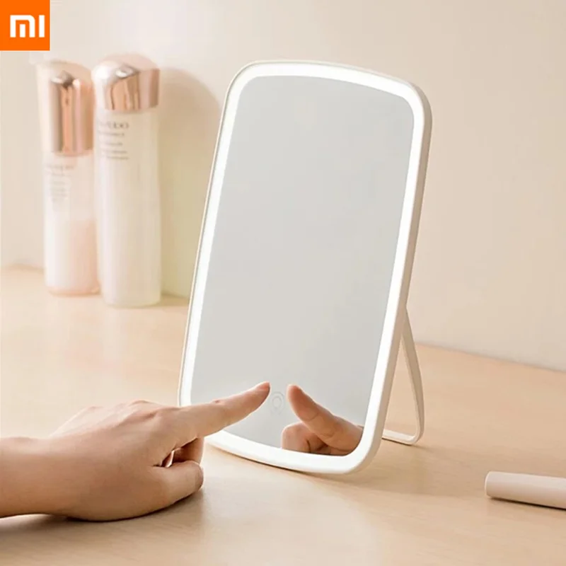 Original xiaomiJordan judy Intelligent portable makeup mirror desktop led light portable folding light mirror dormitory desktop
Original xiaomiJordan judy Intelligent portable makeup mirror desktop led light portable folding light mirror dormitory desktop