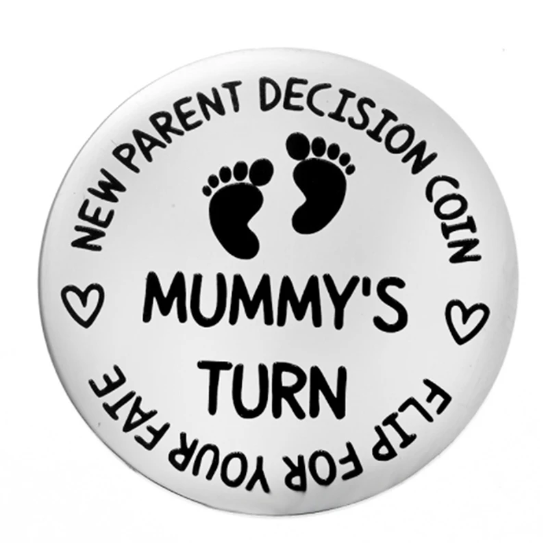 Baby Gift For Parents Mom Dad Decision Coin Pregnancy Mommy Dad Is Christmas Birthday Gift Double-Sided Diy Custom New
Baby Gift For Parents Mom Dad Decision Coin Pregnancy Mommy Dad Is Christmas Birthday Gift Double-Sided Diy Custom New