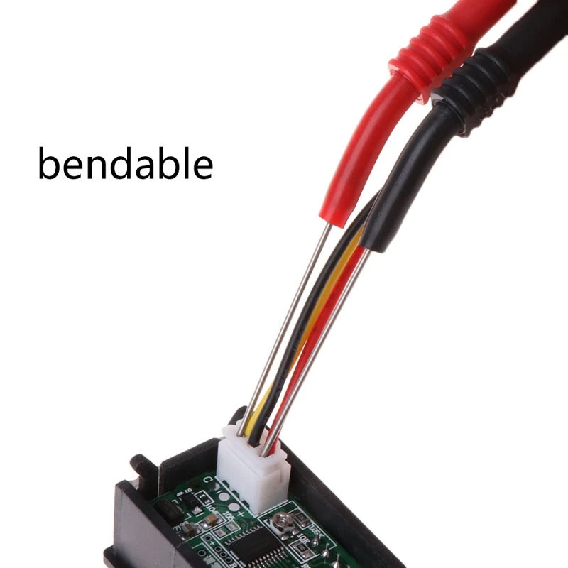 Test Leads Pin L95mm flexible Test Probe Tips 1mm Connector Multimeter Needle 652A
Test Leads Pin L95mm flexible Test Probe Tips 1mm Connector Multimeter Needle 652A