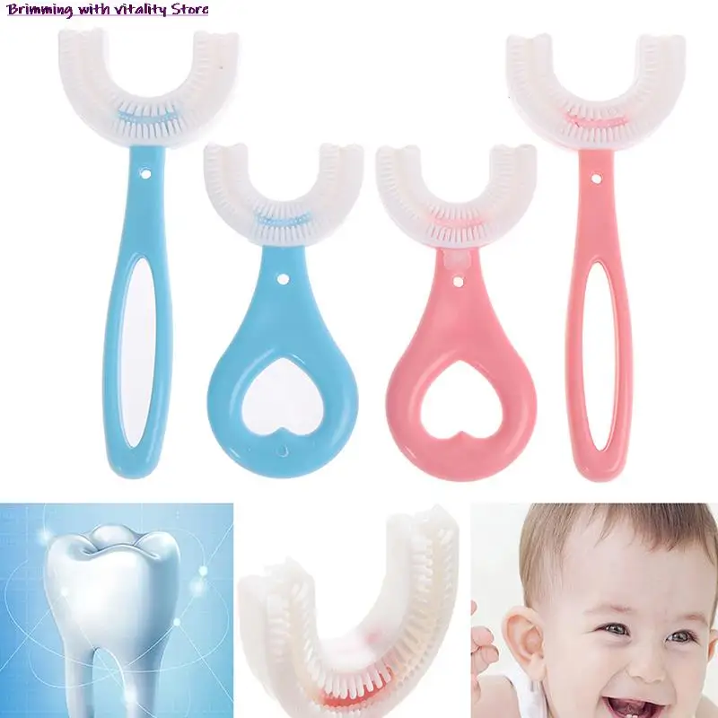 Children's Toothbrush U-shaped Baby Mouth-style Children's Cleaning Brush Brushing Teeth Cleaning Teeth Artifact
Children's Toothbrush U-shaped Baby Mouth-style Children's Cleaning Brush Brushing Teeth Cleaning Teeth Artifact