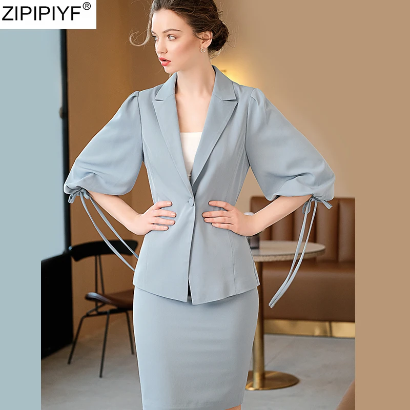 Женский элегантный офисный костюм из двух предметов, юбка-карандаш до колена с отложным воротником и юбка-карандаш с завышенной талией, 2020
Женский элегантный офисный костюм из двух предметов, юбка-карандаш до колена с отложным воротником и юбка-карандаш с завышенной талией, 2020