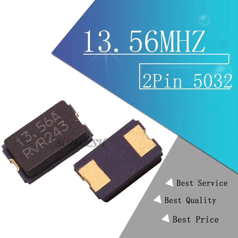 Кварцевый резонатор 10 шт. 13 56 МГц 560 20pF 2Pin 5032 м smd|Резонаторы| |