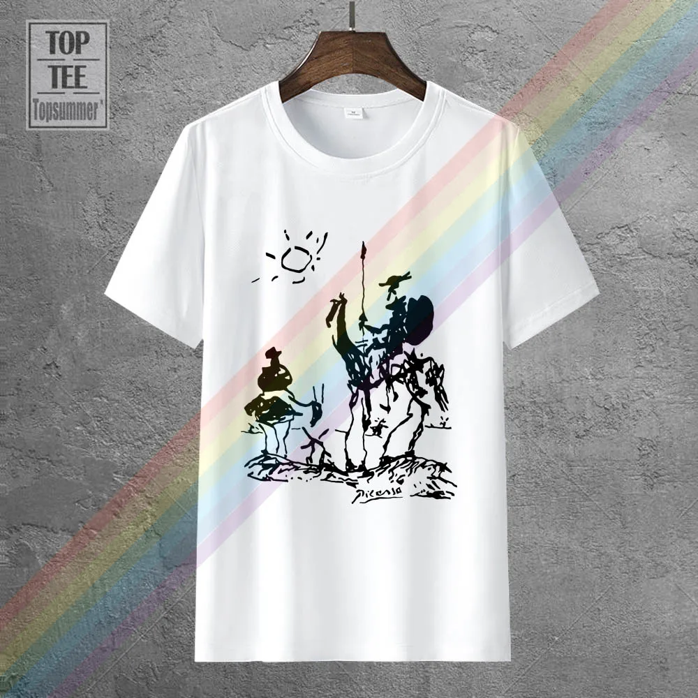 Cool T Shirts Crew Neck Short Sleeve Printing Picasso Don Quixote T Shirt My Shirt For Men
Cool T Shirts Crew Neck Short Sleeve Printing Picasso Don Quixote T Shirt My Shirt For Men