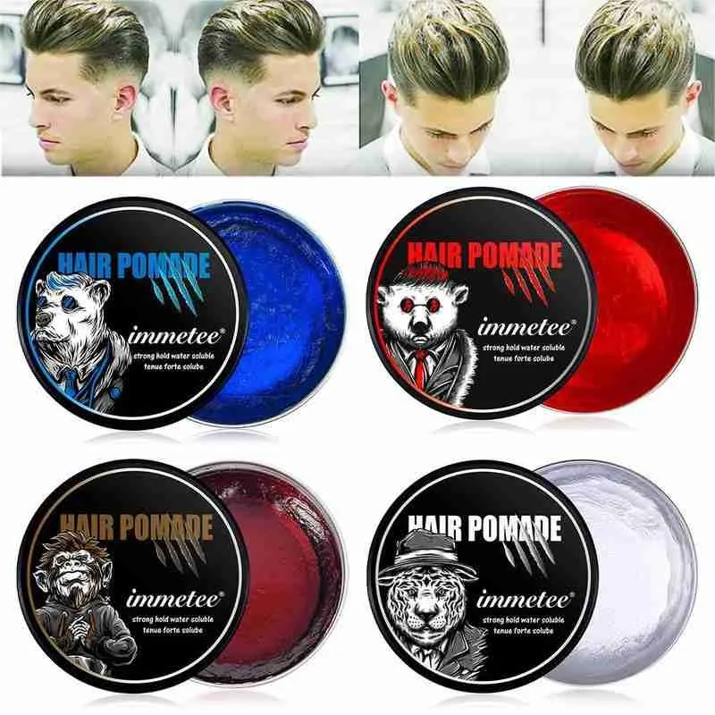 Colorful Long Lasting Fluffy Styling Hair Wax Strong Hold Gel For Hair Styling Strong Hold Daily Use Hair Styling Tool 
Colorful Long Lasting Fluffy Styling Hair Wax Strong Hold Gel For Hair Styling Strong Hold Daily Use Hair Styling Tool